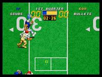 une photo d'Ã©cran de Football Frenzy sur SNK Neo Geo